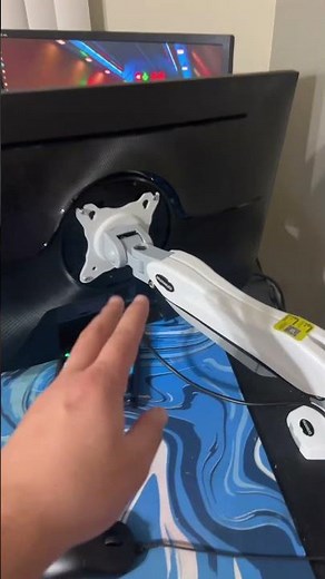 Maximize Desk Space: Monitor Mount Installation Guide#DeskSetup #MonitorMount