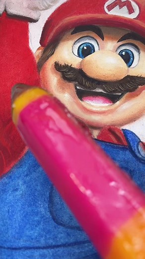 Super Mario Pencil Drawing | Paleta de Lapiz | Arts & Color