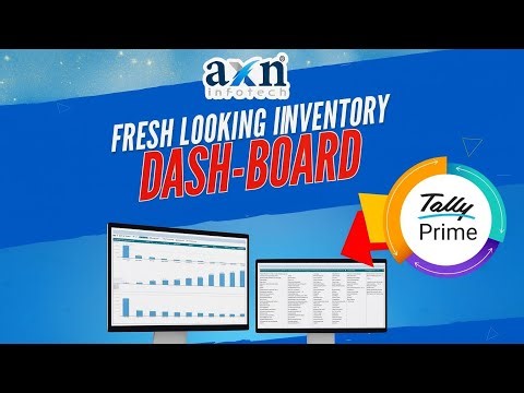 Inventory Dashboard Add-on with Graph View in Tally | Smart Stock Analysis | AXN Infotech (Tamil)