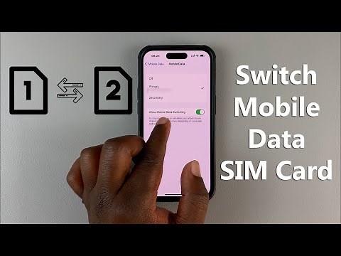 Dual SIM iPhone: How To Switch SIM Cards For Mobile Data