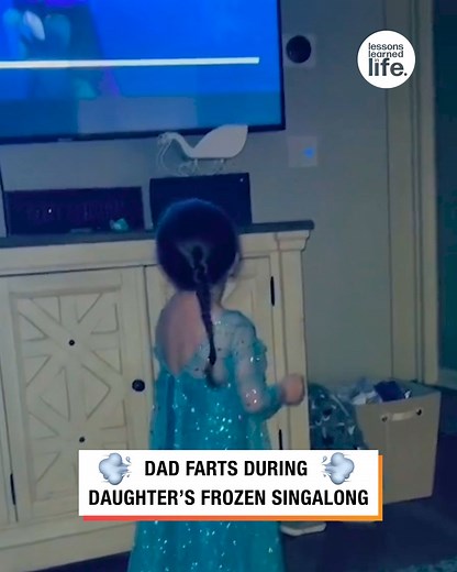 230K views · 984 reactions | Dad 'Lets it go' mid Frozen song | Lessons Learned In Life | Facebook