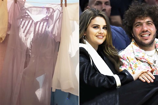 Is Selena Gomez secretly kissing Benny Blanco in 'Love On' video?