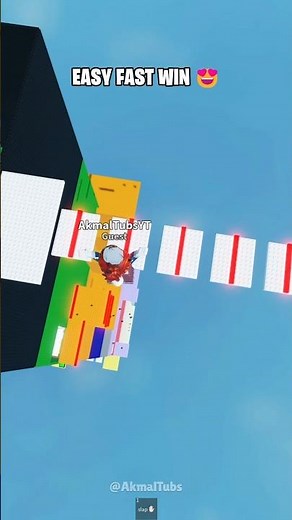 Fast win Speedrun Tower Roblox 😍 #roblox