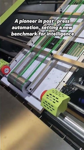 A pioneer in post-press automation, setting a new benchmark for intelligence