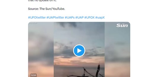 CEK FAKTA: Video Perlihatkan UFO Jatuh di Perairan Indonesia?