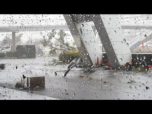 台風２１号 大阪など各地で猛威