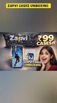 Zapvi Cases Unboxing reality & review #zapvi #ytshorts