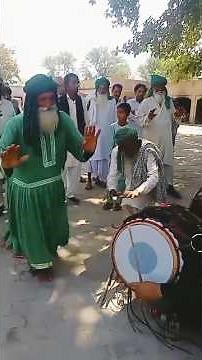 Spiritual Sufi Dance: Jhumar Performance to Traditional Dhol Beats in Punjab
