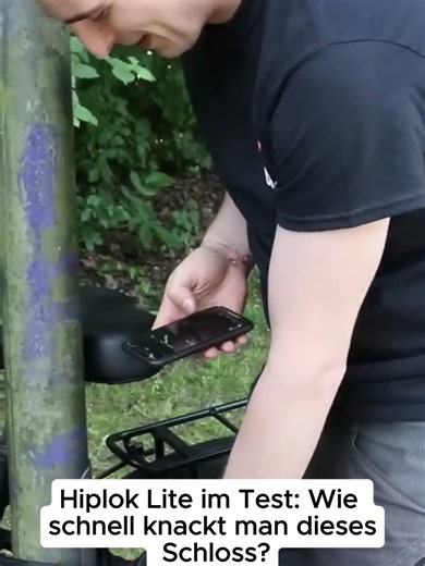 Hiplok Lite im Test Wie schnell knackt man dieses