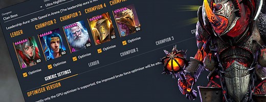 Optimizer Team Builder! LIVE NOW!! - HellHades - Raid Shadow Legends