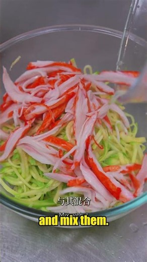 The Most Refreshing Zucchini Salad 🥒