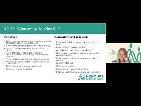 School Health Training: ADHD, ODD, and Neurodiversity