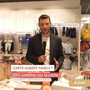 [SALON BEBE FAMILY] La 3ème édition du salon Bébé Family approche à grands pas ! Vous êtes de la région Lyonnaise ? RDV les 12&13 mai prochains au magasin Aubert Champagne au Mont d'or ! Des promos, des cadeaux et des conseils d'experts vous y attendent. Nous avons hâte de vous rencontrer 😍 A très bientôt ! | Aubert