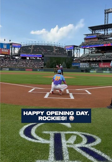 Colorado Rockies Opening Day: Play Ball!