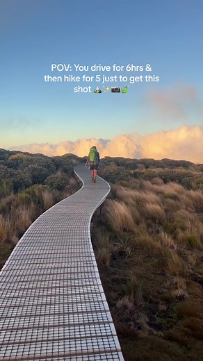Mount Taranaki 💕🏔️🍃 If you want to see this view: you need to do a hike in the Egmont National Park. Highly highly recommend adding this to your list. If I only had a few things I could do while in New Zealand, this would be one of them. This mountain is an absolute BEAST. She is daunting and beautiful. Rolling into town and seeing the mount peak out from behind the clouds was the first time I’ve ever felt scared of a mountain. It looked like Godzilla 😂 it also made me even more excited to d