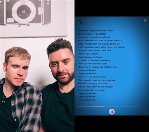 Duet Song with Emotional Lyrics | Brother by Kodaline