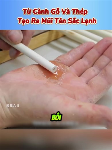 Tạo Mũi Tên Sắc Lạnh Từ Gỗ và Thép