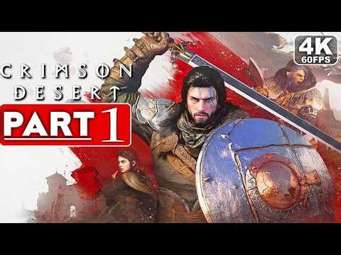 CRIMSON DESERT Gameplay Walkthrough Part 1 FULL GAME [4K 60FPS] - No Commentary