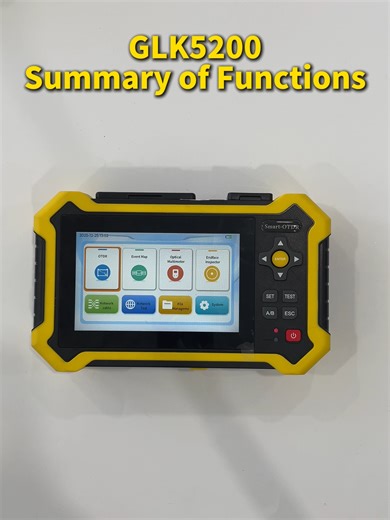 A 5-inch touchscreen optical time-domain reflectometer (OTDR) with wide dynamic range and minimal dead zone. This OTDR offers excellent value for customers requiring a smart OTDR. Learn more on WhatsApp: 8615054228262