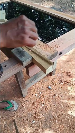 Glass window manufacturing process. #woodworking