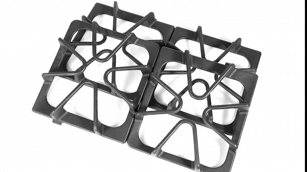 Gas Stove Burner Grate Compatible with Whirlpool Kenmore Amana Maytag Kirkland Inglis Stove Cooktop - Replace W10447925 Porcelain Enamel Cast Iron Gas Burner Grate 4 Pack