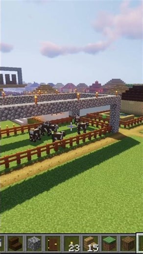 I Build Survival House in Minecraft Small Village #2 #shorts