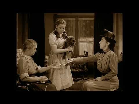 The Wizard Of Oz (1939) Miss Gulch Appear Scene HD