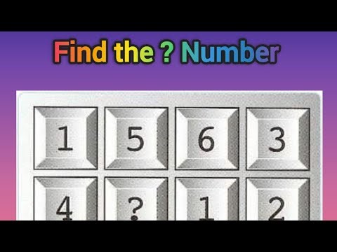 Can You Crack the Code? Find the Missing Number Puzzle #Problem #CriticalThinking #GamifyYourMind