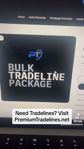 Premiumtradelines.net is one of the only legitimate tradeline providers. #tradeline #...