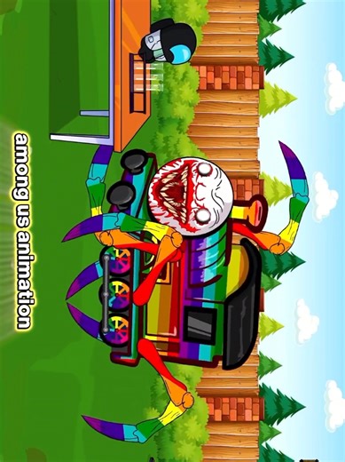 SCP Choo-Choo Train Eater vs Among Us Showdown