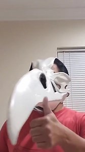 13 reactions | Khonshu Moon Knight helmet 3D printed by...