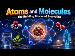 Atoms and Molecules Explained in 3D Animation | Building Blocks of Matter