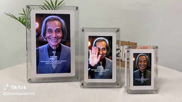 Tribute-Wave Digital Video Frame for Cherished Memories