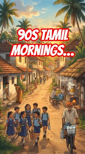 90s Tamil Mornings Felt Different ☕🌄 | Temple Bell & Filter Coffee Nostalgia #shorts #tamilshorts