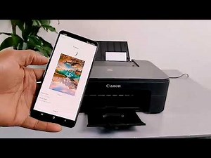 How To Scan Document & Photo with Canon Pixma TS3350 To Phone, Save PDF and Print