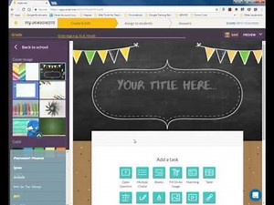 Creating A Worksheet In Wizer.Me