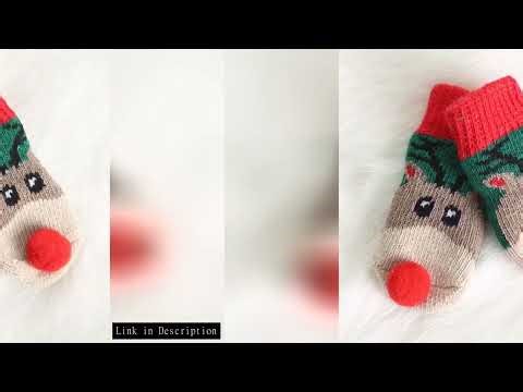 4Pcs Small Dog Cat Non-Slip Socks Pet Christmas Shoes Festival Themed Woven Paw Protector Knitting P