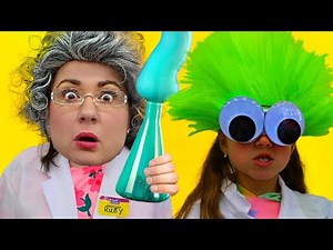 Ruby and Bonnie Best Science Experiment by Granny for kids