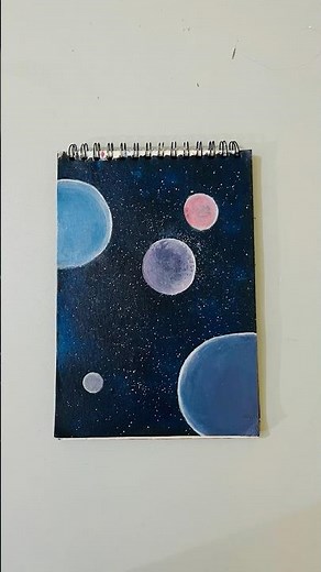 Beautiful Galaxy Painting Step by Step | DIY Space Art #galaxy painting 🌌