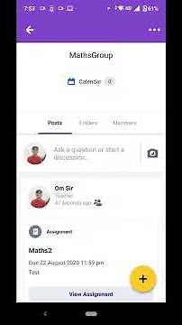 Assignment submission [Edmodo]