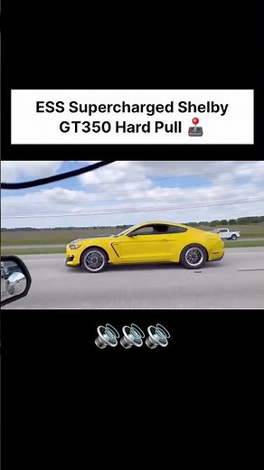 pov: you're running late to work but drive a 900HP mustang