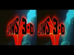 Jaws 3 clips in TRUE 3D!