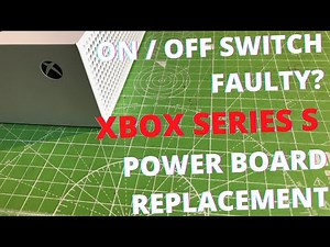 XBOX Series S Power Button Not Working? How To Replace The On / Off Switch?