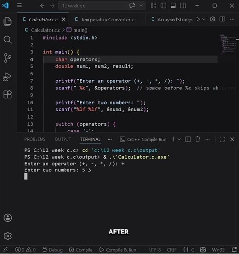 My very first C project-beginner friendly!