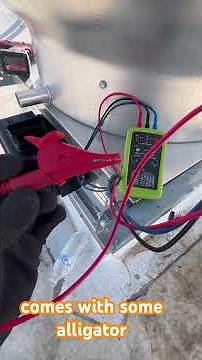Checking Phase Rotation For 3-Phase Motor - Greenlee Phase Rotation Meter. #electrical #greenlee