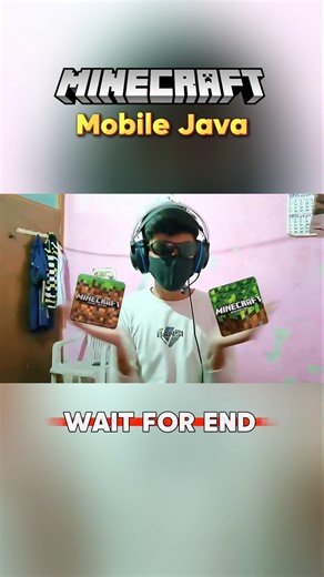 Minecraft Convent To 🔥Java Edition On Mobile🤯 #minecraft #shorts #viralshorts
