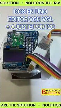 Samsung/Panda VGH VGL editor with direct SPI and I2C readout. Two in one. #samsung #panda