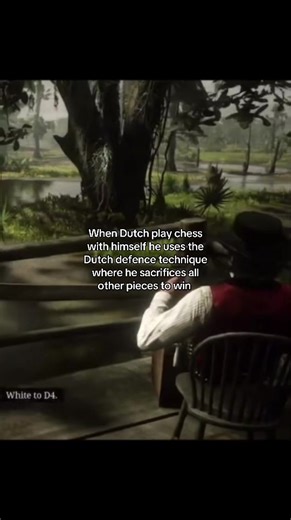 before you behead me I know it doesn’t sacrifice ALL pieces #dutchvanderlinde #chess #reddeadredemption2 #rdr2 #fyp