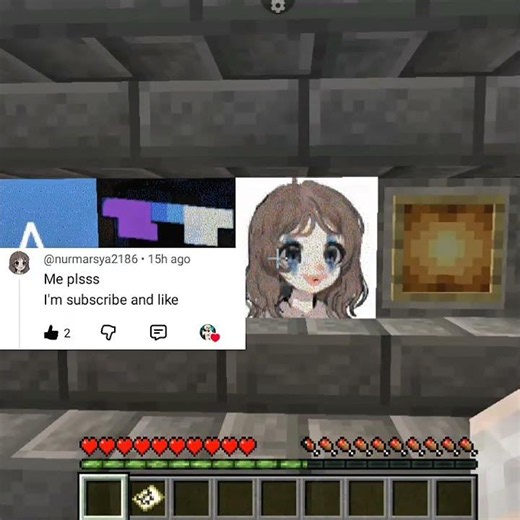minecraft but I built custom map art #minecraft