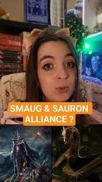 Could Smaug and Sauron have joined forces? #lordoftherings #lotr #thehobbit #smaug #sauron